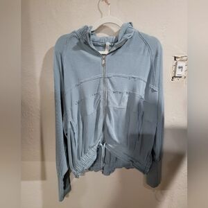 Free people movement zip up hoody
